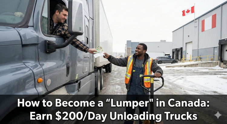 How to Become a "Lumper" in Canada: Earn $200/Day Unloading Trucks
