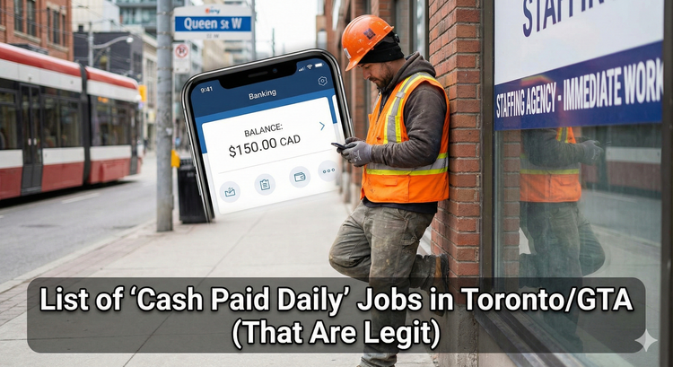 Cash Jobs" used to mean standing on a street corner at 6:00 AM waiting for a white van to pick you up.