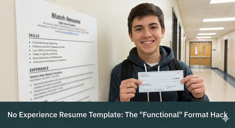 No Experience Resume Template: The "Functional" Format Hack (2026)