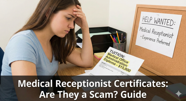 Medical Receptionist Certificates: Are They a Scam? (2026 Guide)